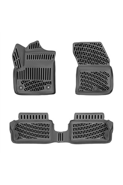 Rizline Fiat Grande Panda (Elektrikli) 2025+ /e-C3 2024+ 3D Havuzlu Paspas