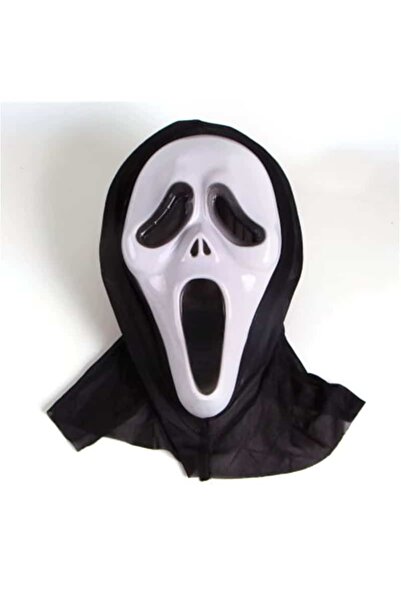 bakgelal Çığlık Hayalet Maskesi - Kostüm Partileri ve Etkinlikler İçin Kusurs...