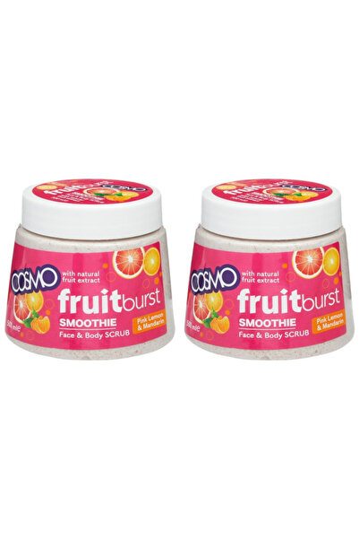 Cosmo Double Action Multi-Fruit Vitamin Complex Face & Body Scrub Set (2x500ml)