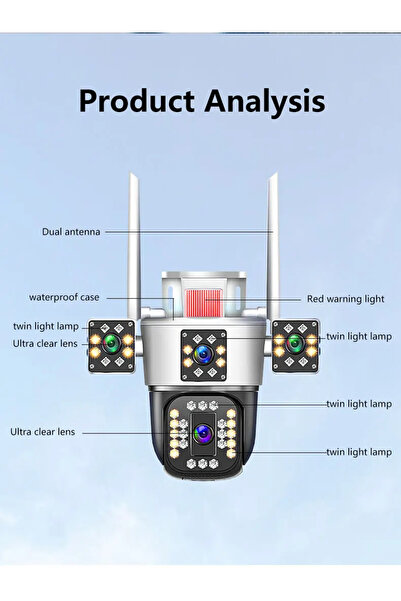 OEM WiFi Surveillance Camera 16 MP
