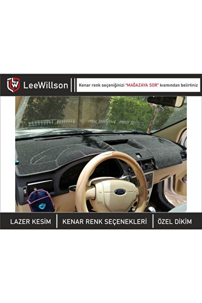 LeeWillson 2004-2008 Modellerine Uygun Ford Connect Torpido Koruma Halısı Örtüsü