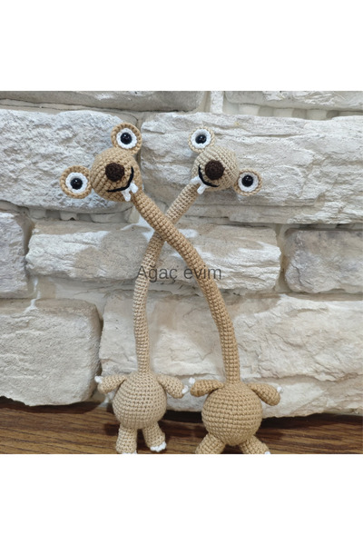 Amigurumim 2 adet sid çanta süsü