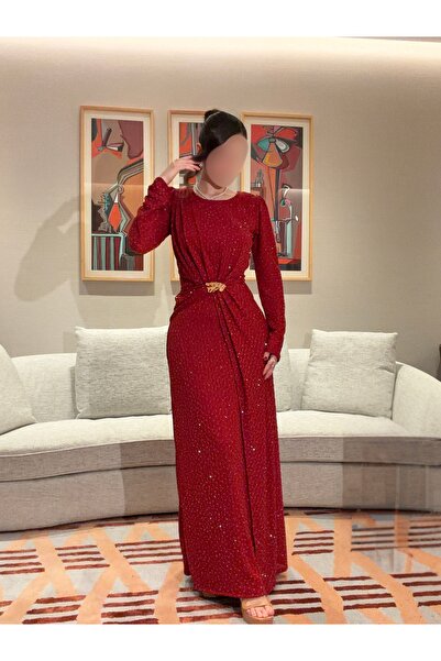 salsa-dresses Soft Crepe stretch embroidered dress