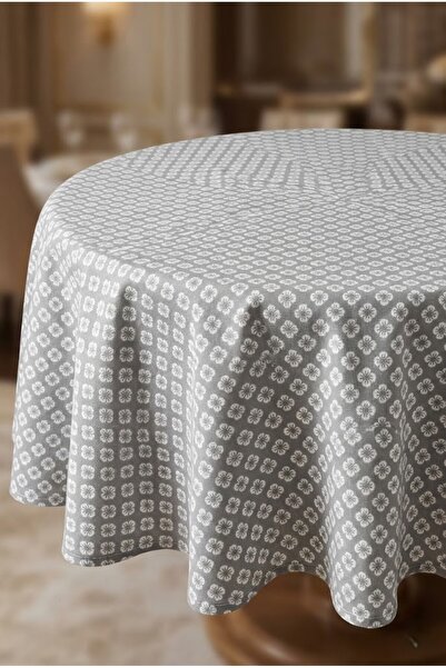 Rona Home Στρογγυλό τραπεζομάντιλο - Αδιάβροχο και ανθεκτικό στους λεκέδες, υ...