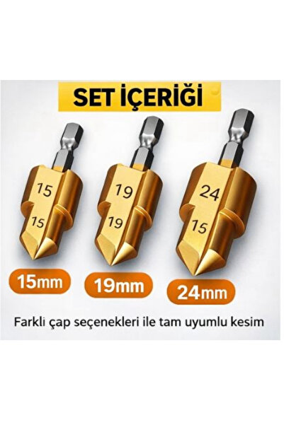 Genel Markalar Freed tools Plastik Boru Açma Pvc Pprc Boru Tamir Delme Genişl...