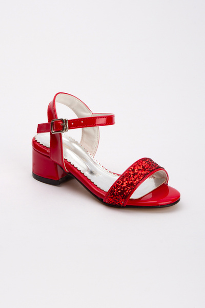 Sare Çocuk Giyim Pantofi roșii din piele artificială pentru copii, ortopedici...