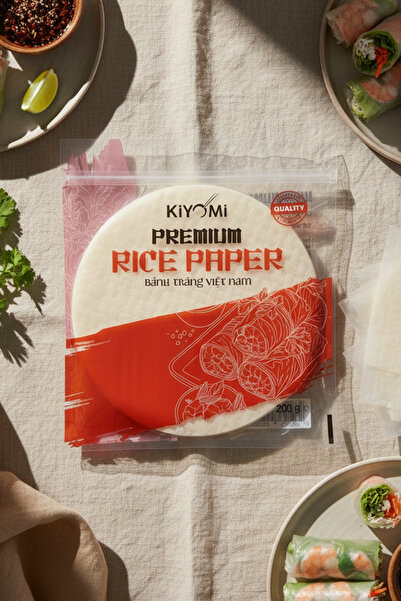 Kiyomi Rice Paper / Pirinç Yufkası - 22 cm - 200 gr