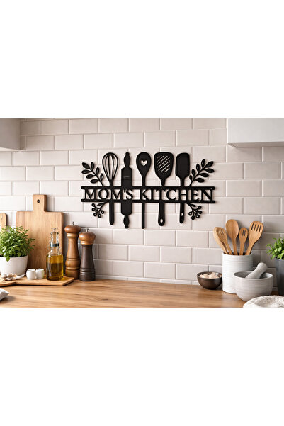 BGDStudioart Mutfak Duvar Dekoru-Mom’s Kitchen Modern Dekoratif Duvar Süsü