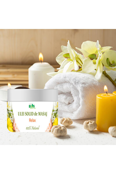 Bios Mineral Plant Ulei solid de masaj - RELAX, 150 ml