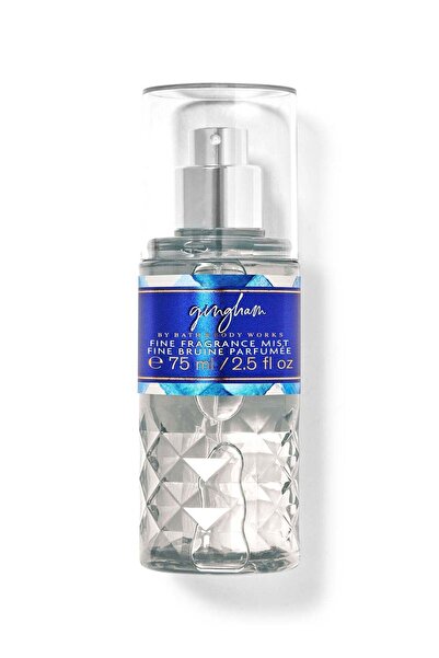 Bath & Body Works رذاذ عطري ناعم بحجم مناسب للسفر بنقشة مربعات