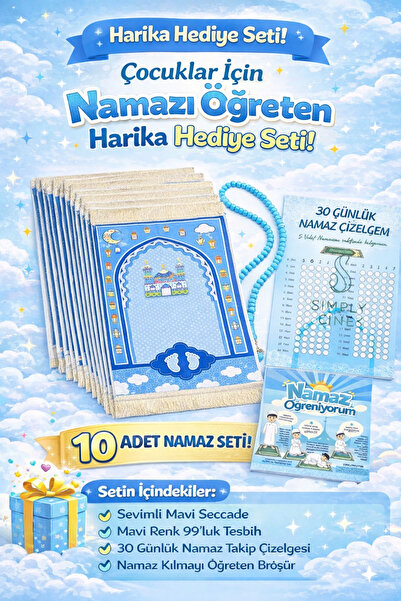 simply line Set de 10 pliante și planșe pentru învățarea rugăciunii, tesbih, ...