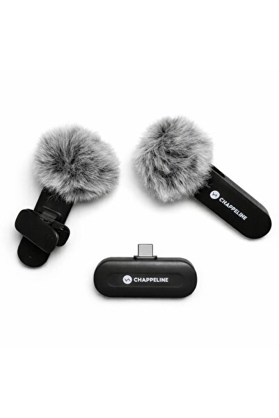 CHAPPELINE ميكروفون لاسلكي MR02، ميكروفون لافالير قابل للتوصيل التلقائي بالها...