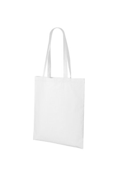 Malfini Geantă de cumpărături unisex, Malfini, Shopper 921, poliester , alb s...