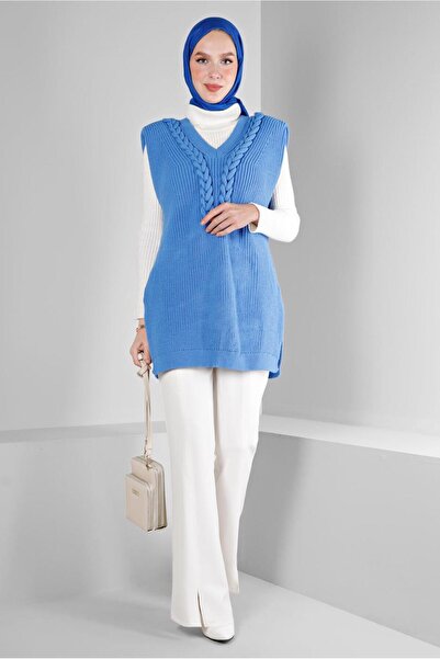 Alvina TRICO SUITĂ CU DETALII TRICOTATE pernițe pentru umeri LI 43123