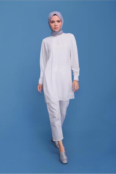 Alvina TUNIKA SA KAMENOM OTISNUTIM OGRATNIKOM I RUKAVIMA 41741