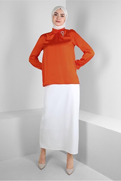 Alvina بلوزة بأزرار وأساور مزينة بالأحجار 43538