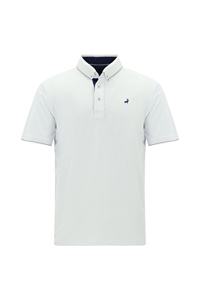 Kiğılı Μπλουζάκι με κλασική εφαρμογή, με σχέδιο και κέντημα, από βαμβάκι, με ...