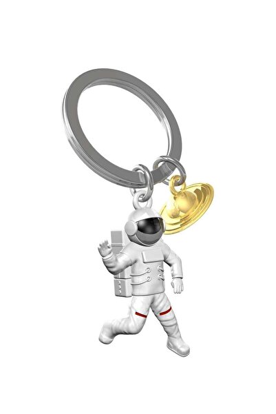 Metalmorphose Astronot Anahtarlık Beyaz