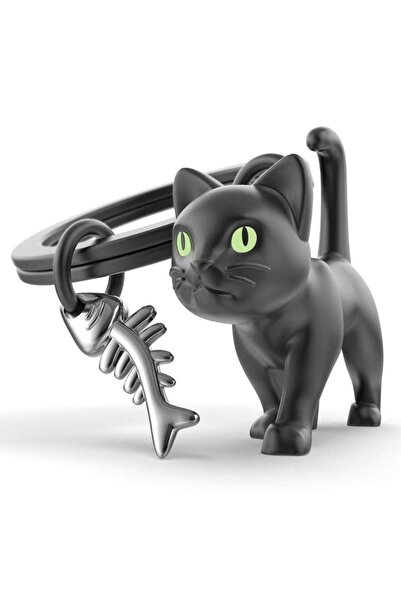 Metalmorphose Black Cat Anahtarlık