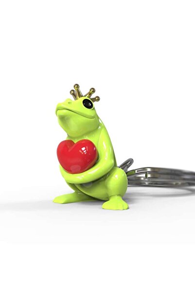 Genel Markalar Metalmorphose Kurbağa Prens Anahtarlık