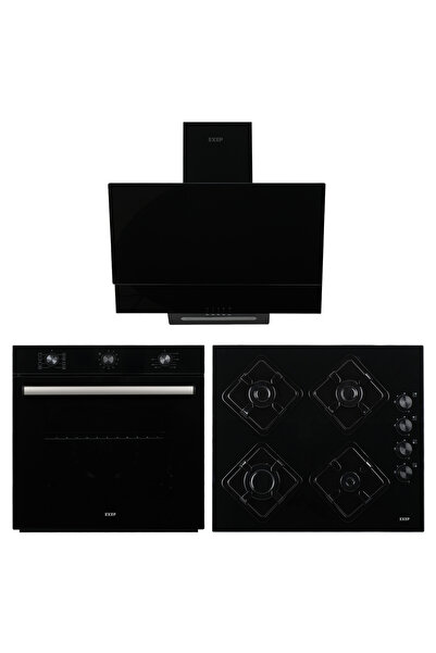 Alveus 6 Program Turbo Ankastre Cam Set - Siyah