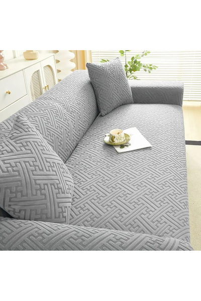 uzhanem Κάλυμμα καναπέ. Κάλυμμα καναπέ με ελαστικό, αντιολισθητικό κάλυμμα κα...