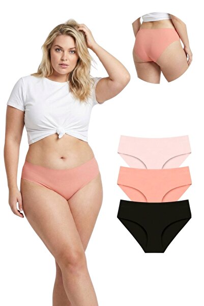 Newlilla 307 Women's Seamless Laser Bato Panties Pack 307-v3