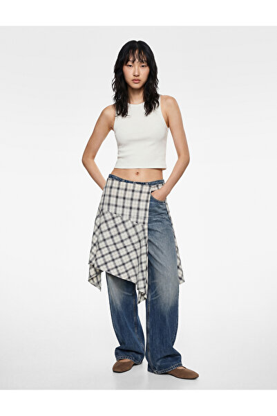 Koton Slim Fit Sleeveless Cotton Crew Neck Blouse