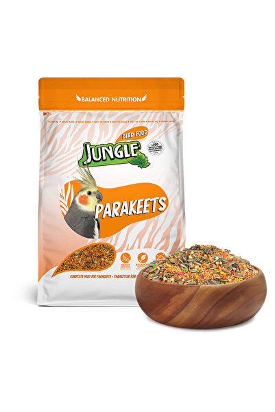Jungle Paraket Sultan Cennet Papağanı Yemi 500gr X 6 Paket