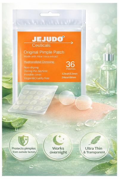 JEJUDO 36 adet şeffaf bant, Hidrokolloid bant, Akne Bandı, Akne yaması