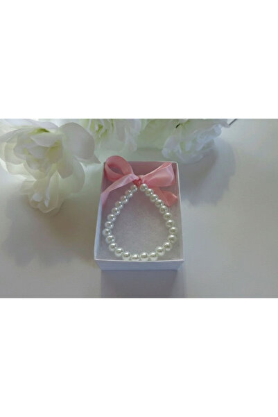 Shiklik MODA Complete Your Elegance with Elegant Pearl Satin Bracelet