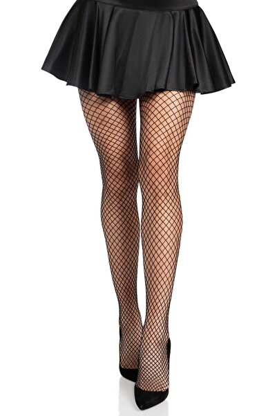 NESA Women's Mesh Shiny Extra Flexible Pantyhose -500 **Black**