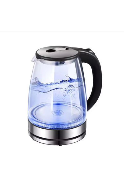 Generic طقم مطبخ 3 في 1: خلاط 2 في 1 (1.5 لتر) + مفرمة بست شفرات + غلاية من ا...