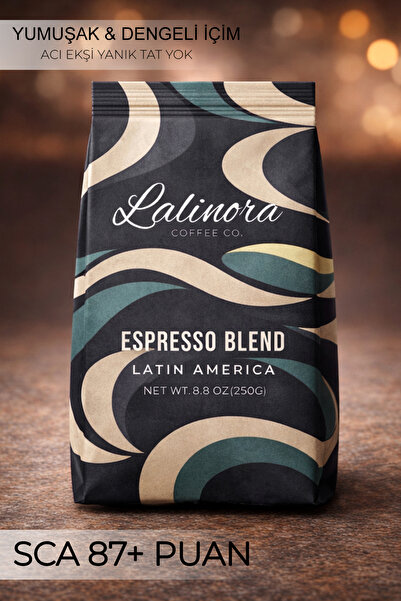 Lalinora Coffee Co -Espresso Blend Çekirdek Kahve – Latin America - Espresso ...