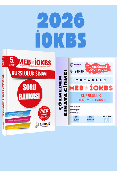 Ardışık Yayıncılık 5. Sınıf Bursluluk Sınavı Soru Bankası + Bursluluk Öncesi ...