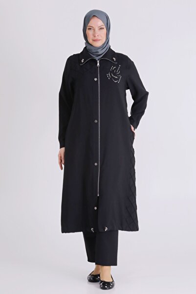 behrem Large Size Hijab Cap 25146 Black