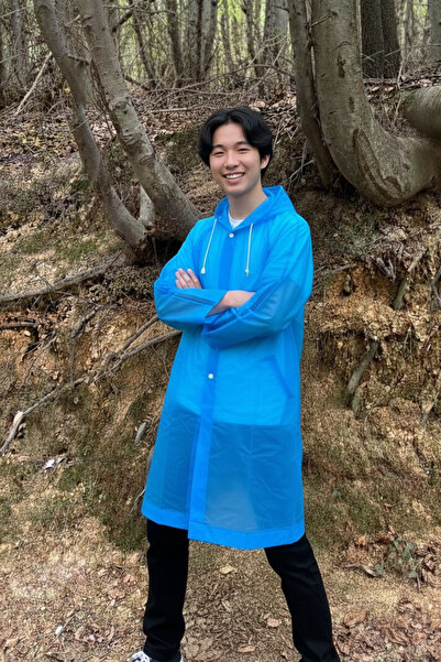 Mollycrush Unisex Raincoat – Lightweight Waterproof Long Raincoat with Hood