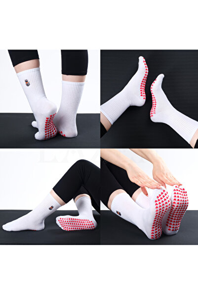 Lazen Дамски чорапи за пилатес и йога - Reformer - Ballerina – Неплъзгаща се ...