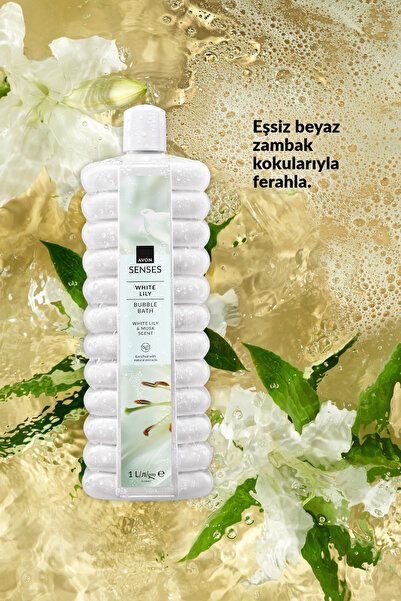 AVON Zambak Banyo Köpüğü 1 Lt. İkili Set