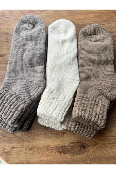 cmtgroup Women's 3-Piece Thick Winter Thermal Socks – Soft Textured Casual Ho...