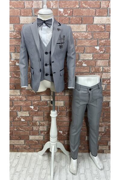 HAYTA Costum cu vestă și set cămașă 1 an-10 ani Porto