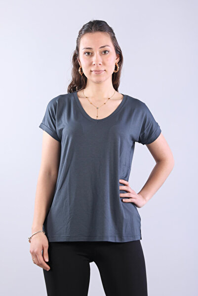 Mckanzie 2000 V-Neck Slit Bodysuit