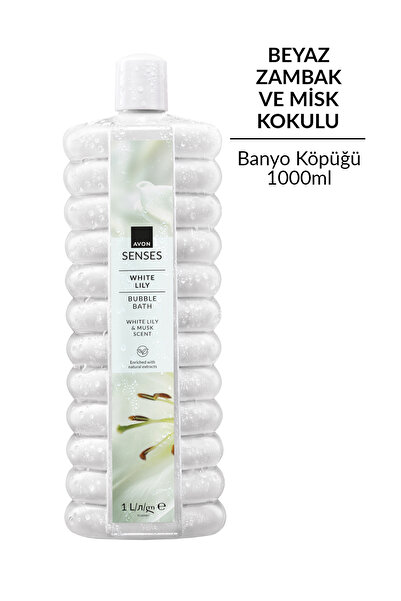 AVON Zambak Banyo Köpüğü 1 Lt. Üçlü Set