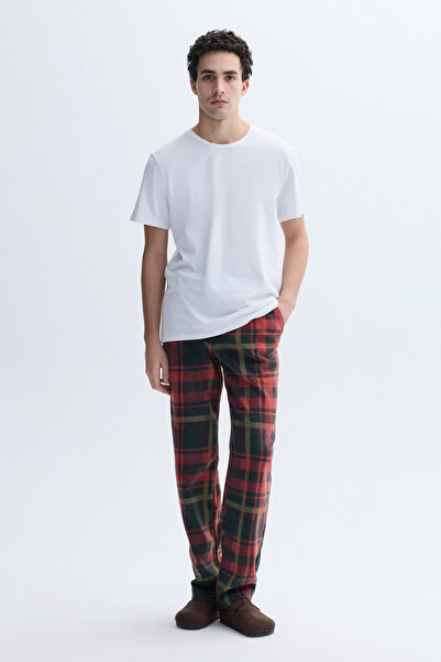 Mudo بنطلون بيجامة مستقيم من قماش إيكوسيلي