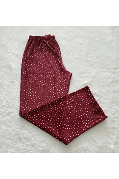 Lady Queen Plus Size French Velvet Pajama Bottoms
