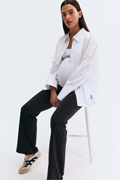 H&M MAMA Before & After Flared trousers
