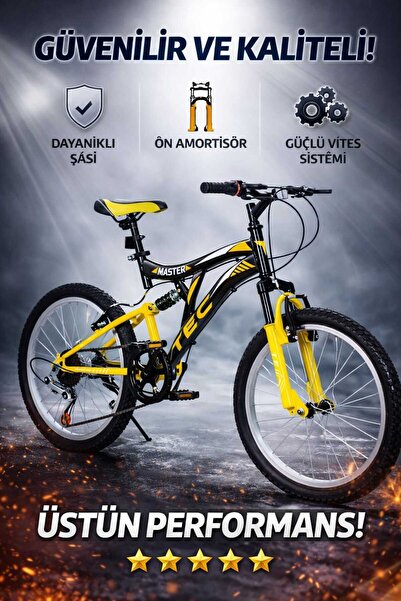 TEC Master 20" Çift Amortisörlü Bisiklet 7 Vites