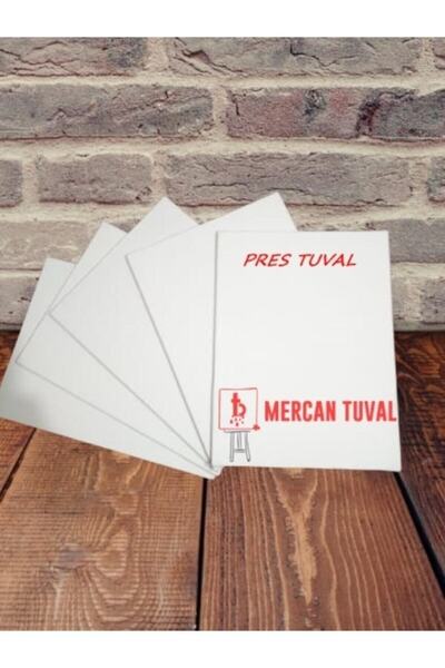 mercan tuval Mercan Pres Tuval 17 Cm X 23 Cm 2 Li Paket