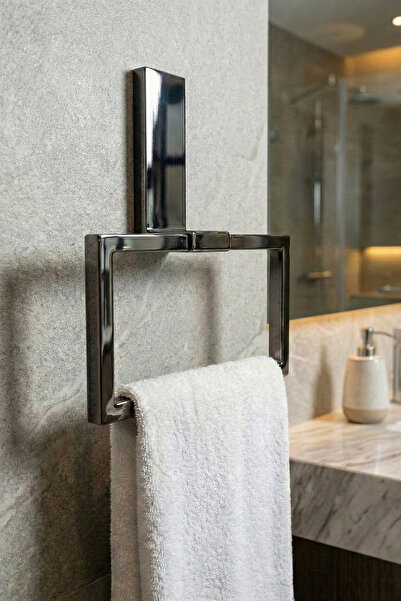 Zift Unique Paslanmaz Çelik Yapışkanlı Lüks Havlu Askısı, Ömür Boyu Paslanmaz...