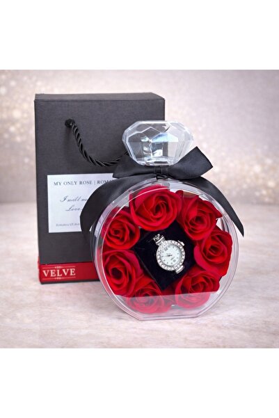 velve Set floral My Only Rose ambalaj decorativ tip sticla parfum,Trandafiri ...